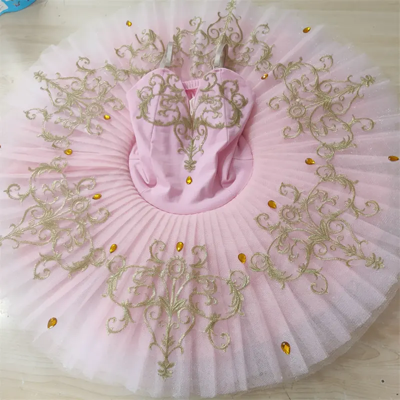 Sleeping Beauty Professional Ballet Tutu Pink Peach Yagp The Nutcracker Classical Pancake Ballet Platter Tutu Costumes