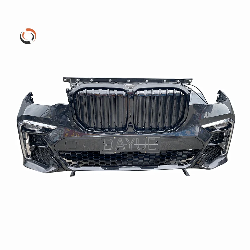 For BMWX7 G07 front bumper 2018-2022, car bumper cover water tank condenser front bumper grille