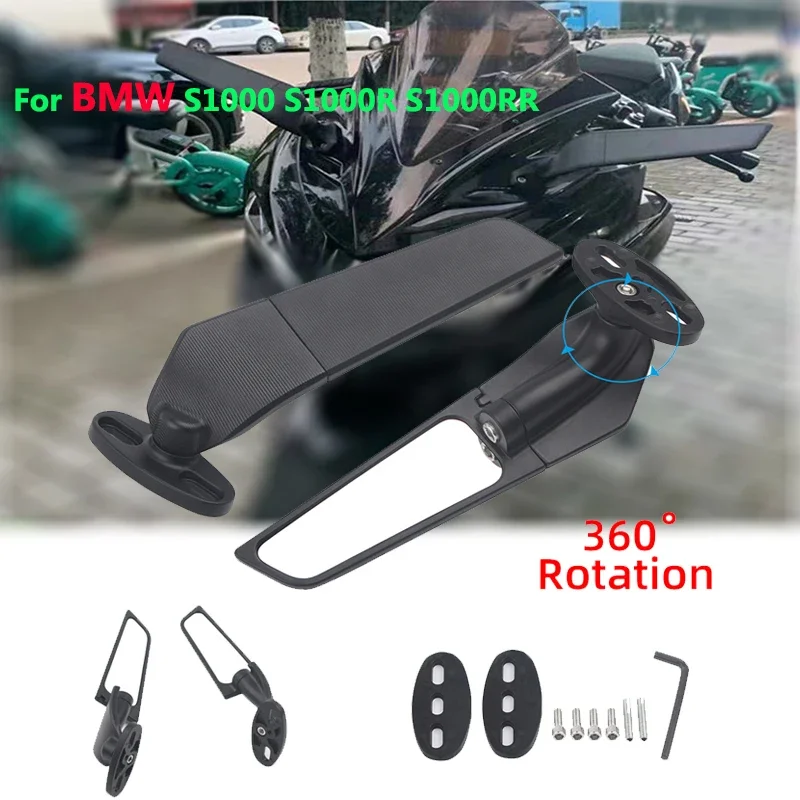 For BMW S1000 S1000R S1000RR Retrovisor bmw f800 Rearview Mirror Side Mirrors Retroviseur Moto Espejos Espelho Retrovisores