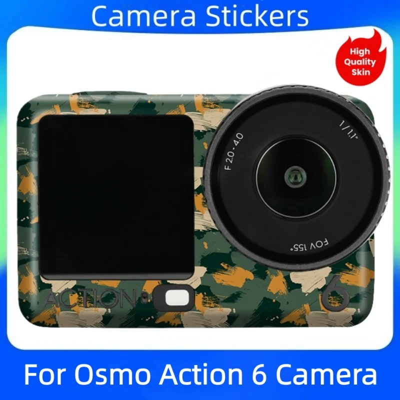 

Наклейка-скин для DJI Osmo Action 6, защитная пленка для камеры Action6