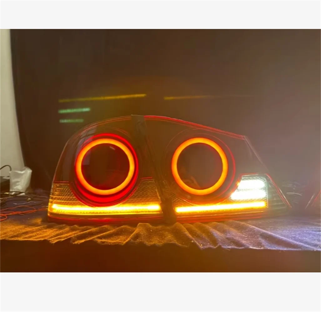 Car led modified tail light assembly rear lamp 4pcs for Honda civic CIIMO 8th brake Reverse lights turn signal