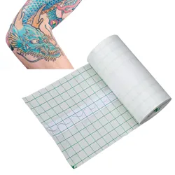 10m Tattoo Clear Adhesive Protective Shield Tattoo Bandage Roll Microblading Skin Repair PU Film Aftercare Tattoo Accessories