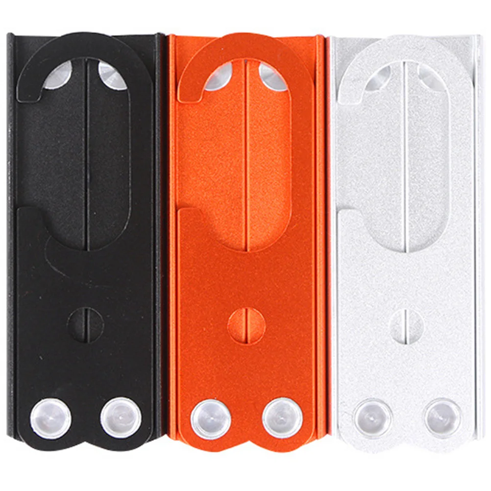 3 قطع من شماعات الرقبة القصيرة، رف ملابس قابل للطي من الفولاذ المقاوم للصدأ الفاخر، شماعات محمولة لتوفير المساحة للسفر والتخييم