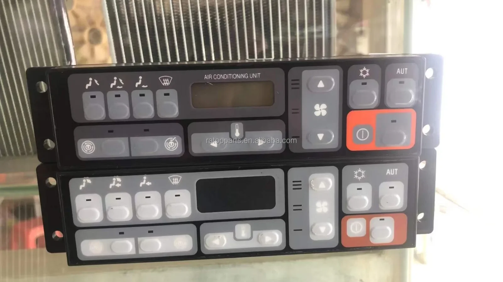 

130-0297 1300297 Air Conditioner Controller Panel For For E320B Excavator Parts AC Controller 126-3375 1263375