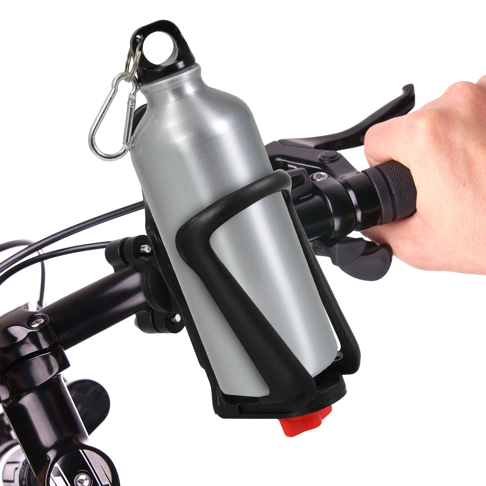 

Bicycle Bottle Cage Bike Holder No Screws Water Cup Accessories for Adult Bikes