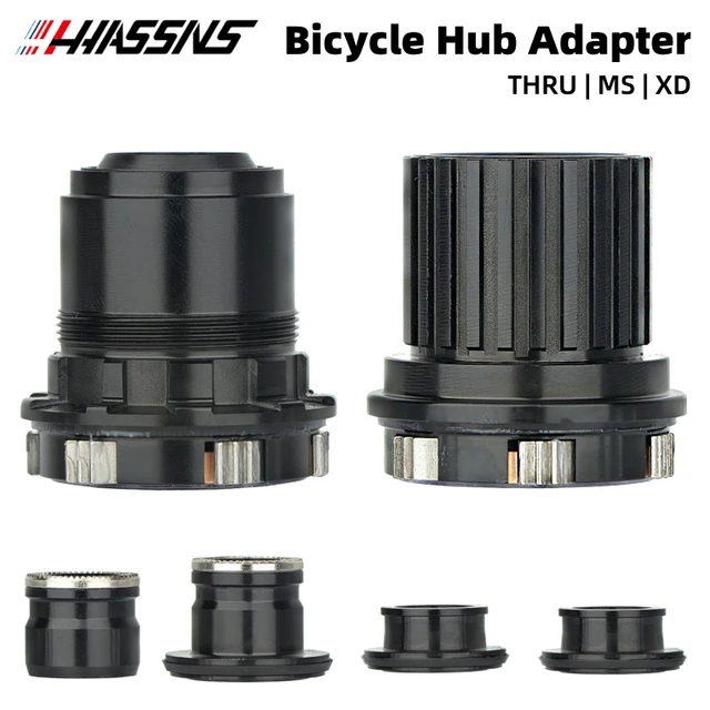 HASSNS PRO7 Mtb Cube XD MS Micro Spline Adapter Freehub QR THRU Cap 8 9 10 11 12 Speed Bushing AliExpress