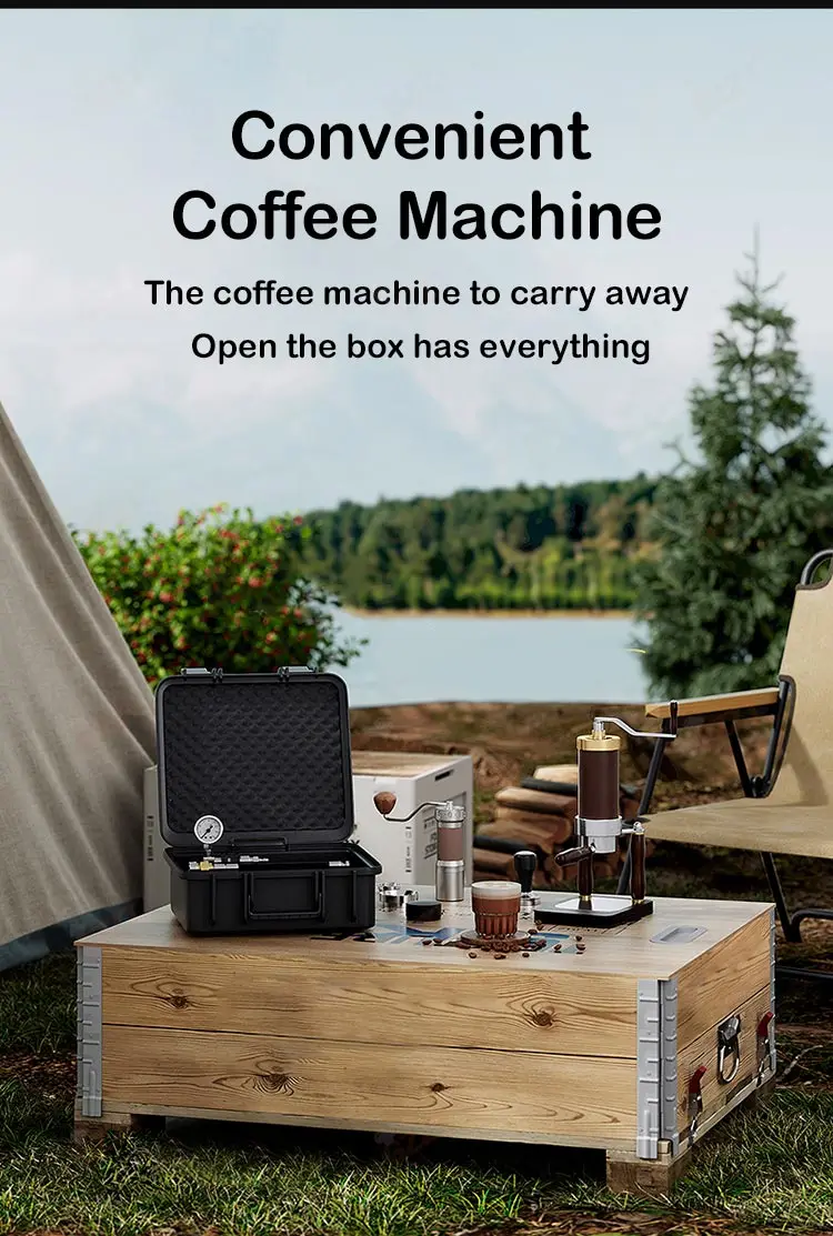 Mini Smart Portable Espresso Maker 85ML Cold Brew Extraction Device OEM Logo for Travel Camping