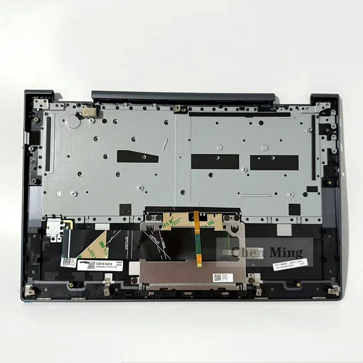 

5CB1D12414 New For lenovo Yoga 7-14ACN6 82N7 Laptop Upper Case Palmrest C-Cover with keyboard backlight US English Grey Touchpad