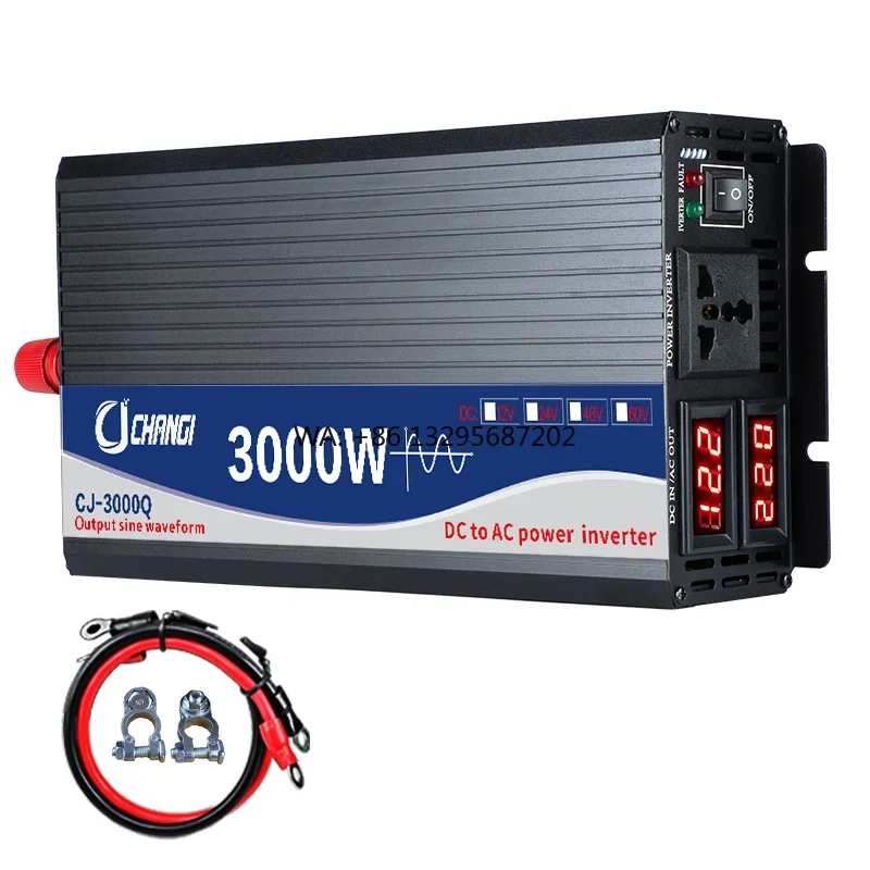 

3000W Pure Sine Wave Power NFC Home Inverter 12V DC to 110V AC 110V Dc to Ac Inverter