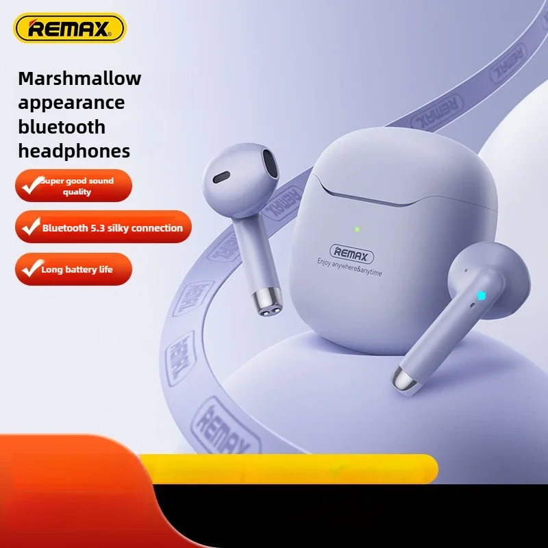 

REMAX new marshmallow, macaron wireless headset TWS mobile phone call music bluetooth headset