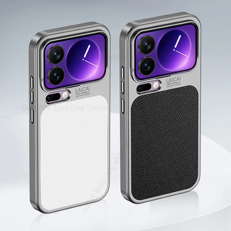 

Premium Leather Phone Case For Xiaomi 17 Pro Max Holster Shockproof Cover For Xiaomi 17 Pro Max mi 17 Protection Back Tough Case