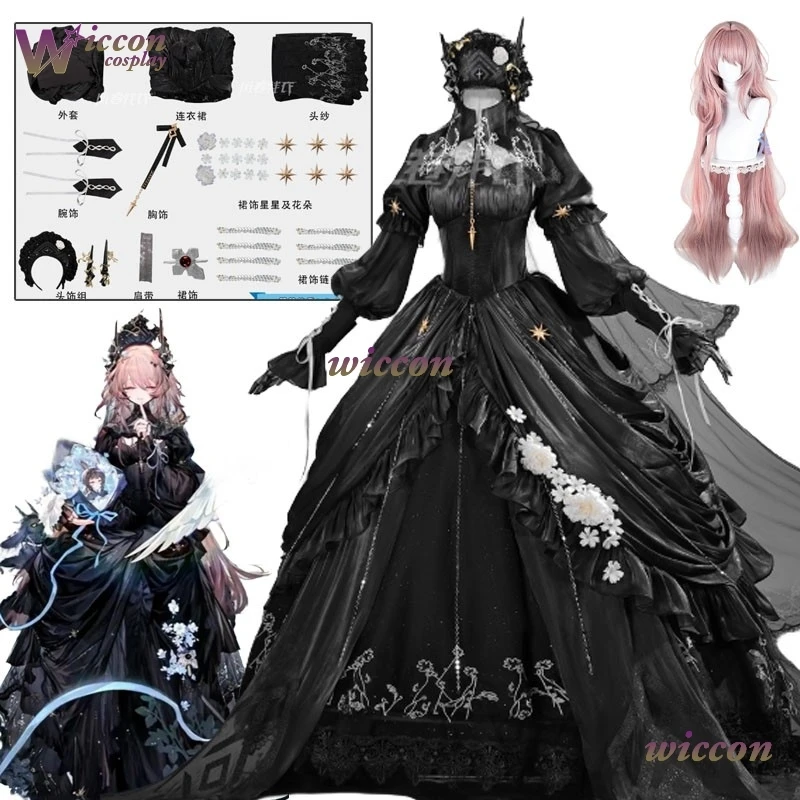 mag-jeu-archevaliers-theresa-civilight-eterna-cosplay-costume-retro-punk-jirai-kei-robe-couronne-femmes-halloween-robes-noir