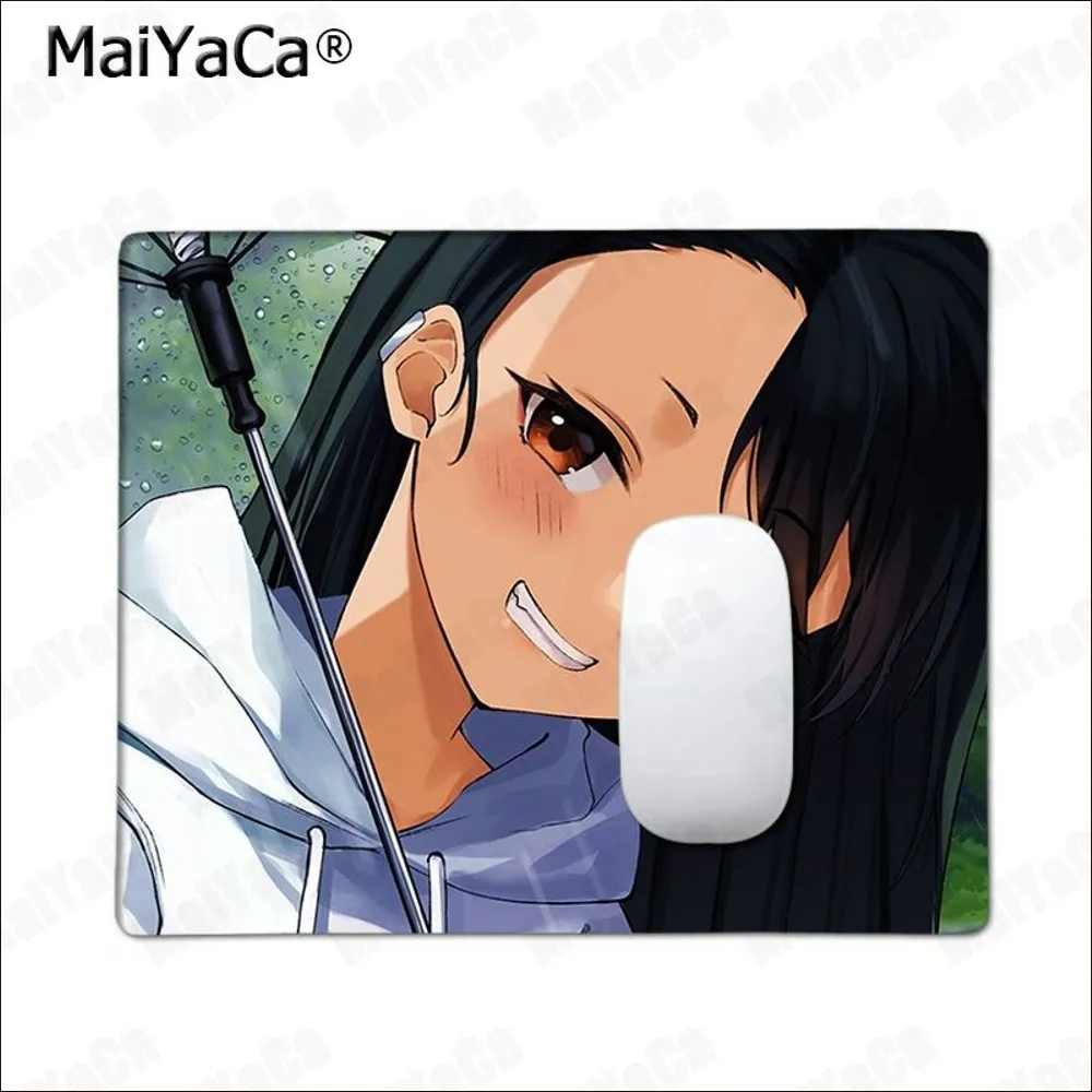 Anime nagatoro san  Mousepad Rubber Small Thickened Mouse Pad Gaming Keyboard Table Office Supplies Room Decor  PC Mouse Carpet