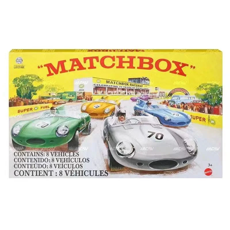 2023 Matchbox Car 70TH JAUGAR PORSCHE 910 TOYOTA 4RUNNER 1/64 Metal Die-cast Model Collection Toy Vehicles HCP03