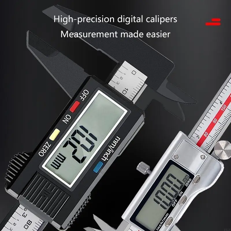 Digital Caliper Micrometer Measuring Tool Electronic Vernier Caliper Accurate