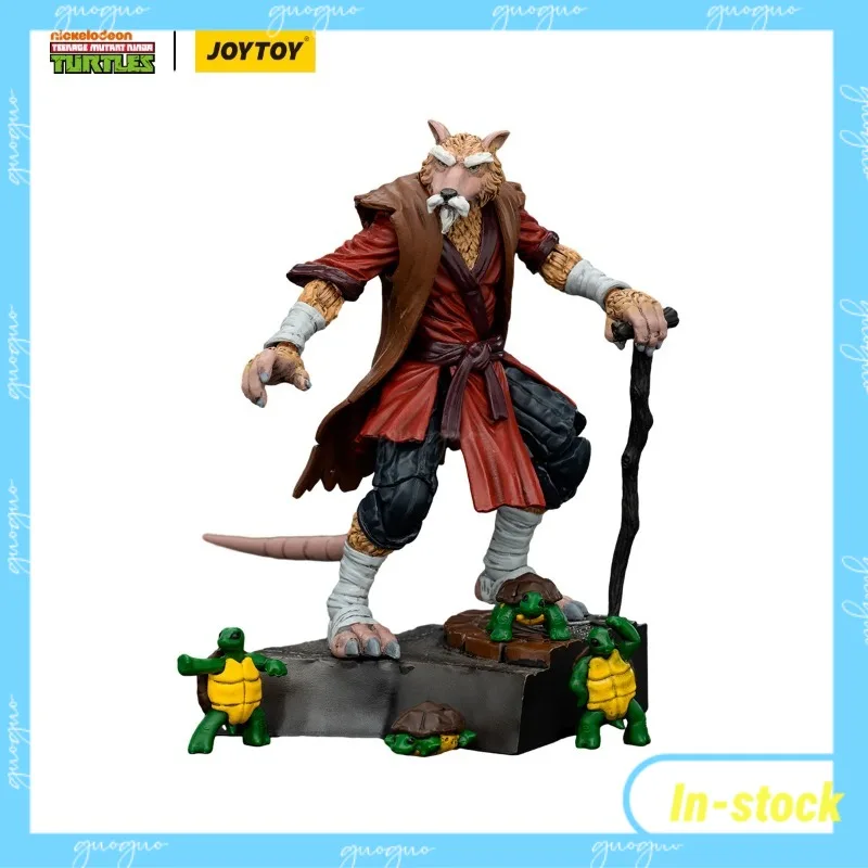 【Spot】JOYTOY Splinter April O'Neil 1/18 Модель Коллекция игрушек Украшения
