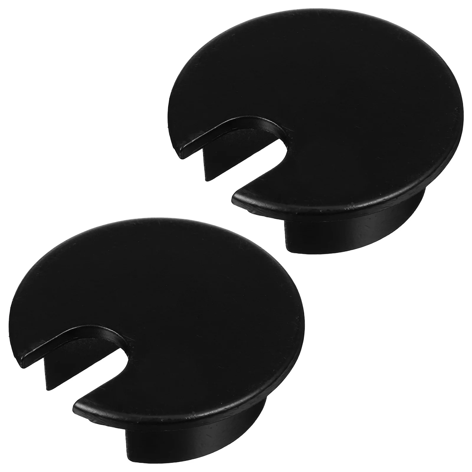 

2Pcs Desktop Wire Hole Plug Round Cable Cover Grommet for Office Desk Cord Organizer Smooth Surface Easy Install