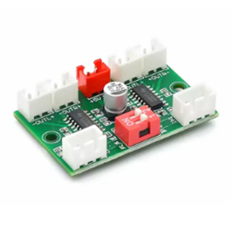 XH-A156 PAM8403 Digital Audio Amplifier Board DC 5V 3W*4 4 Channel AMP with Cable For Laptop Desk Speaker