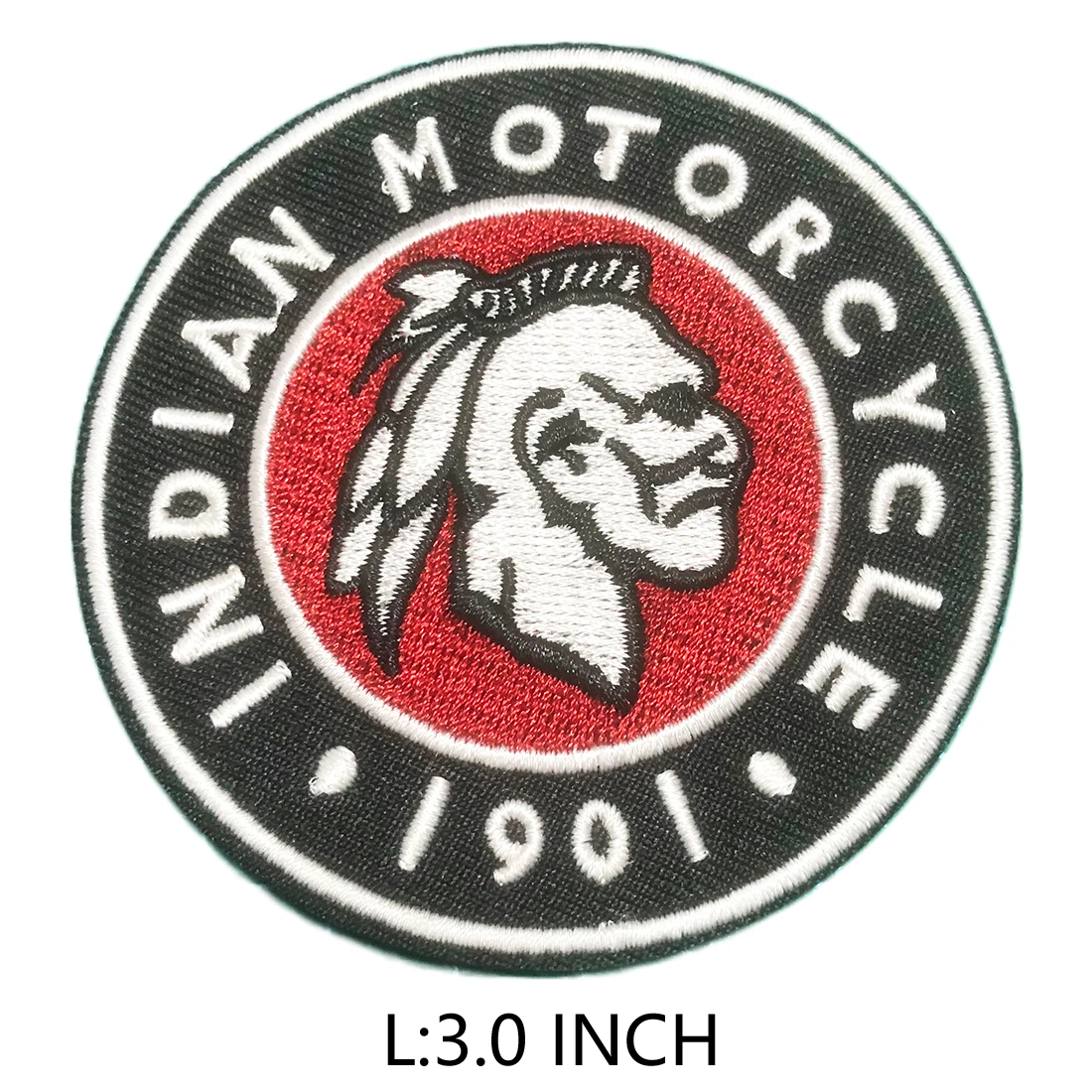 Indian Motocrcyle Embroidered Patches,Leather Jacket Patches,Suitable For Racing Suit Iron-on patches