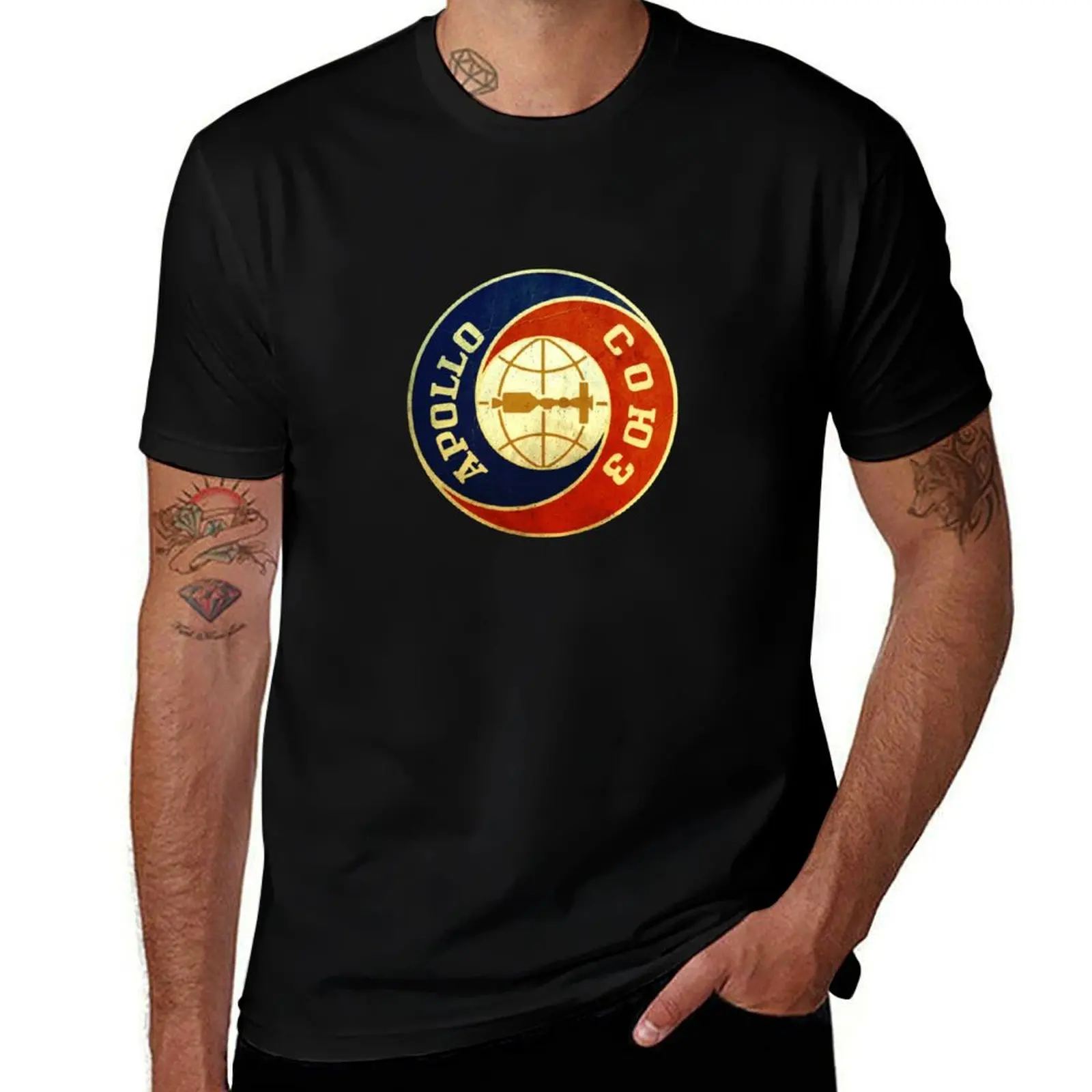 

vintage logo of Apollo Soyuz 1 T-Shirt t shirt personalised T-Shirt