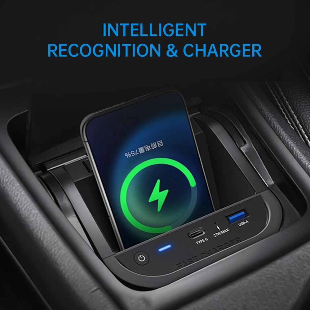 MOCENDO Wireless Charger Compatible for Mercedes Benz a 2013-2018 GLA 2015-2018 CLA 2013-2019 B2011-2019 Mobile Phone Accessory