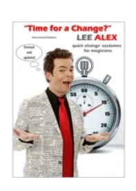 

Time For A Change от версии Lee Alex Ebook — Волшебные трюки (Мгновенная загрузка)