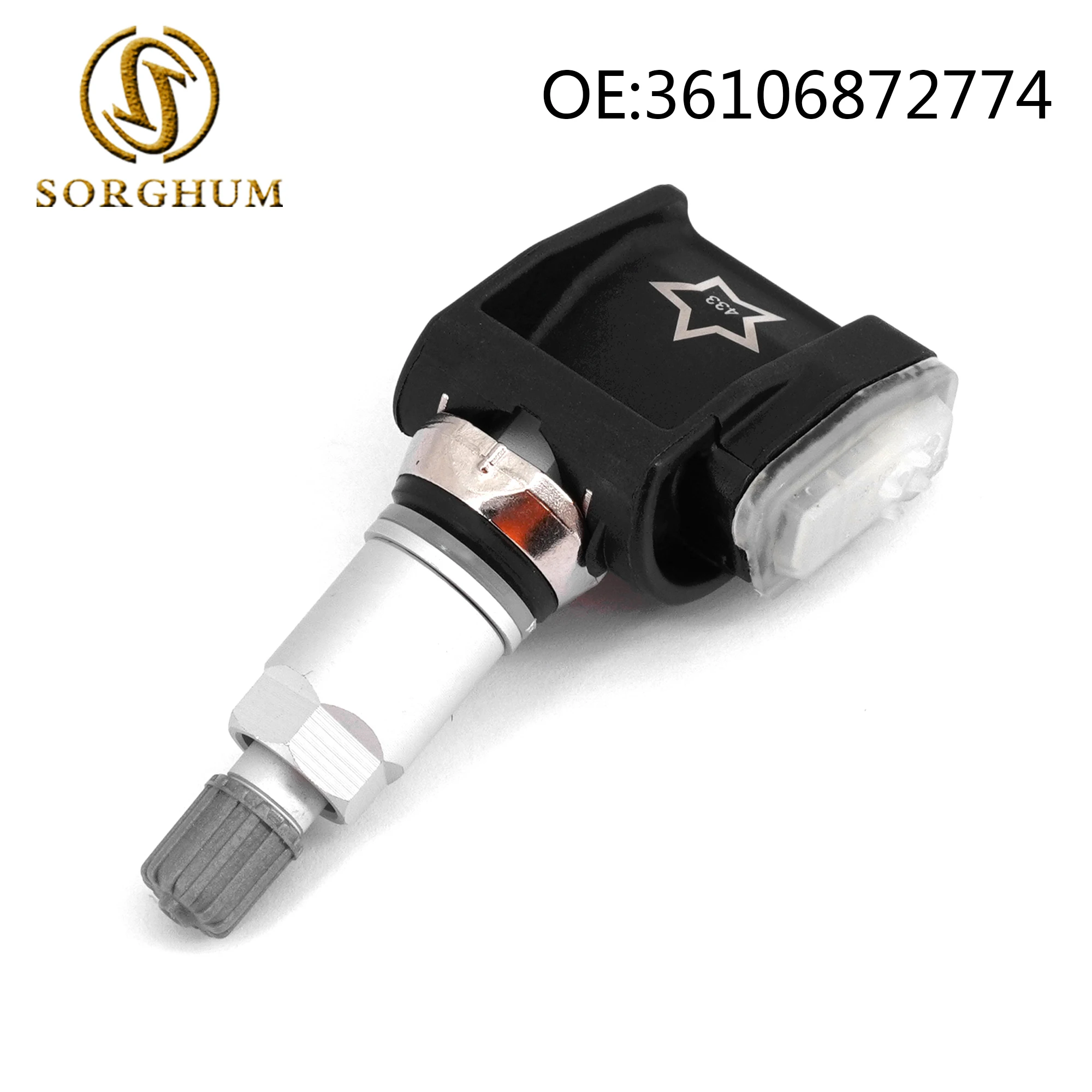 

Sorghum 36106872774 Tire Pressure Monitoring Sensor TPMS 36106876957 For BMW G30 G31 G38 F90 G32 G11 G12 G01 G02 G05 433MHz