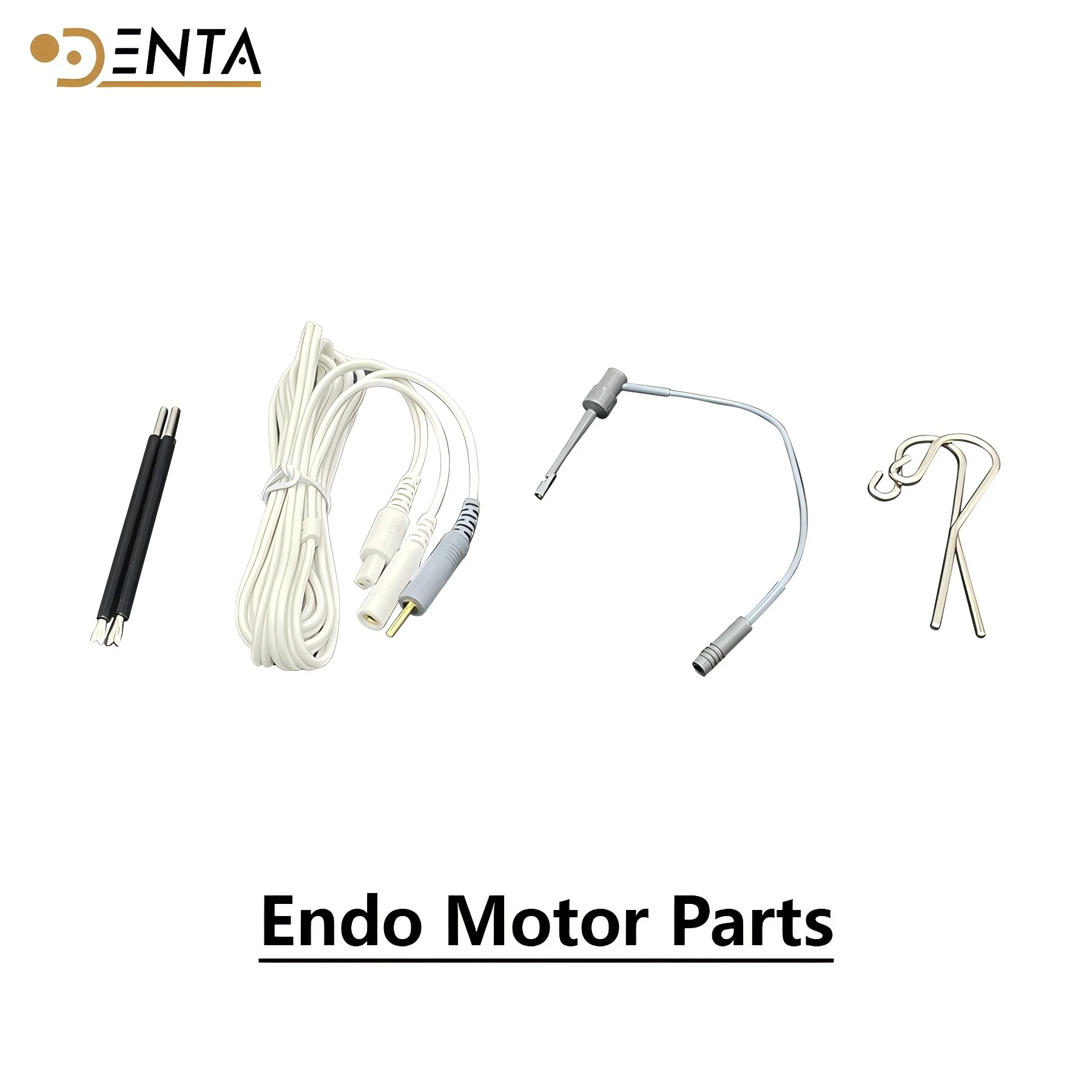 1: Dental Apex locator Endor Motor accessories: File clip,measuring wire,touch probe,lip hook for Morita l,COXO ,Denjoy