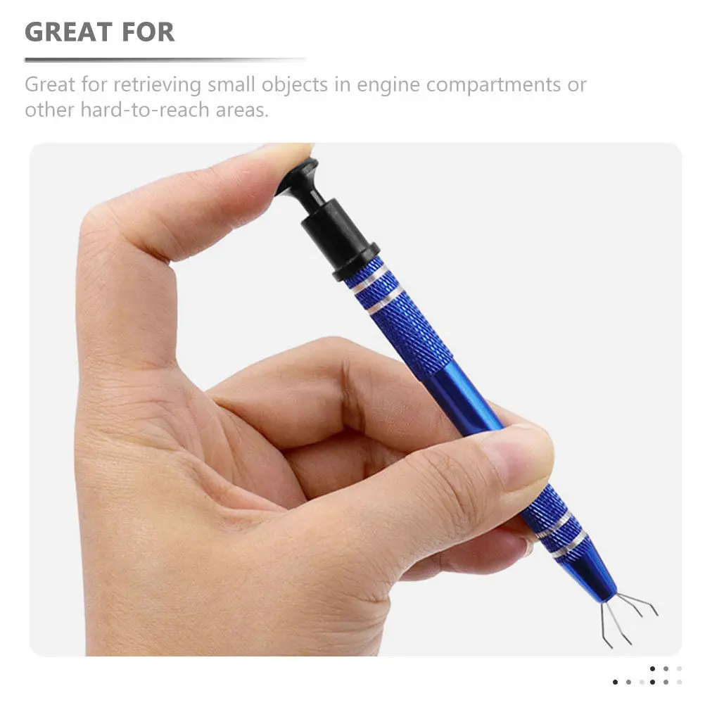 2Pcs Screw Up Tool Ic Extractor Electronic Component Grabber Adjustable Precision Tweezers for Repair Electronics and