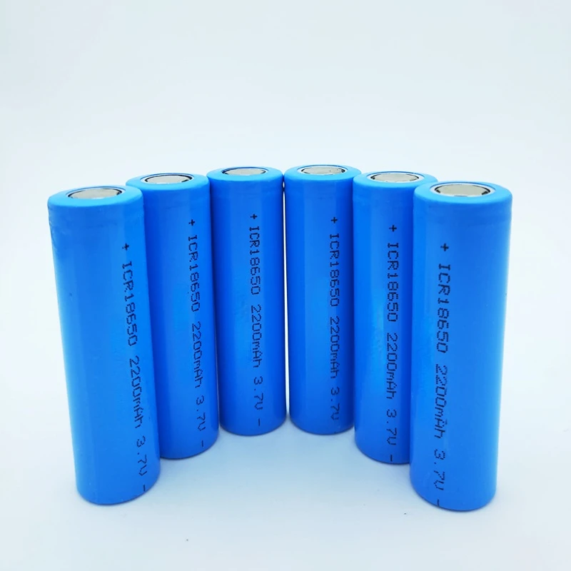 New Original Real Capacity ICR18650-22F 3.7 v 2200mAh 18650 Lithium Rechargeable Battery For Flashlight /Toy/Tool