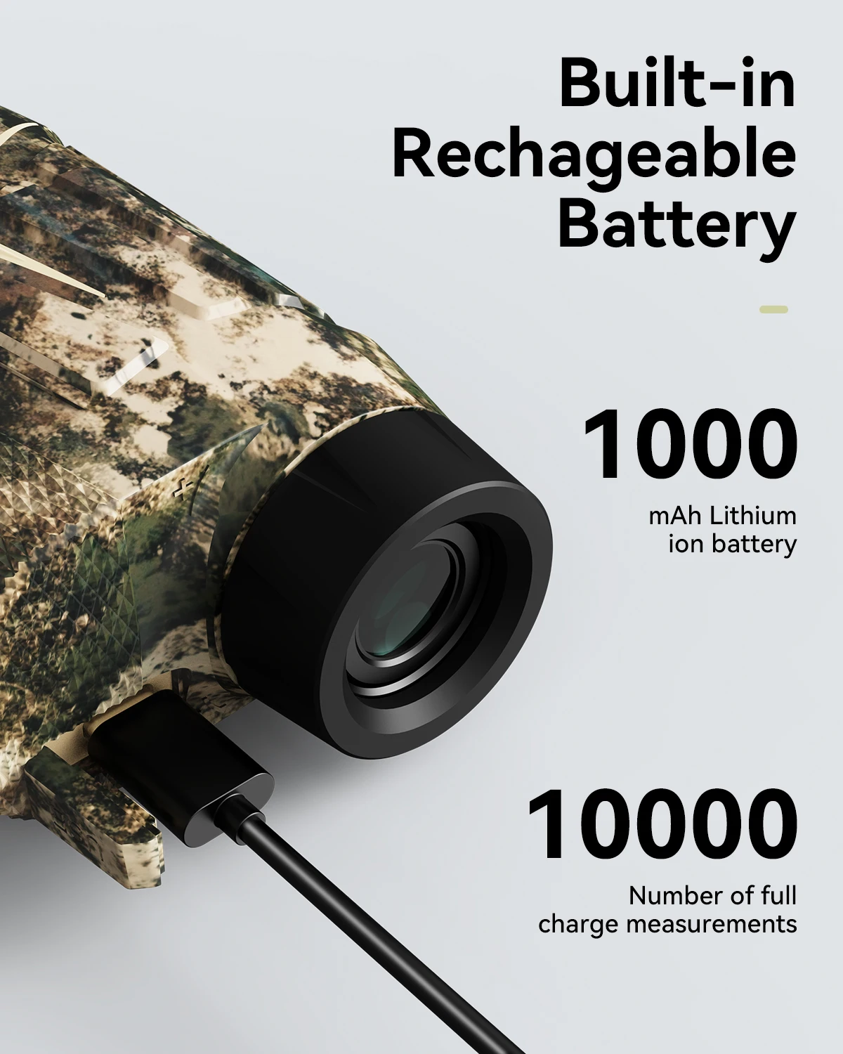 MiLESEEY PF2H เครื่องวัดระยะทางอัจฉริยะ Range Finder เลเซอร์กล้องโทรทรรศน์เดียว Rangefinder สําหรับล่าสัตว์