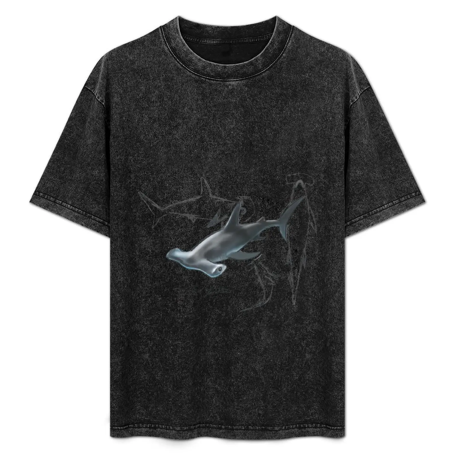 

Hammerhead Shark T-Shirt Fashion Casual Short Sleeve Top