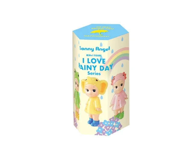 

Мини-фигурка Sonny Angel I Love Rainy Day Series Mystery Blind Box, игрушка на день рождения для девочки, лягушка, утка, золотая рыбка, бегемот SAS65980