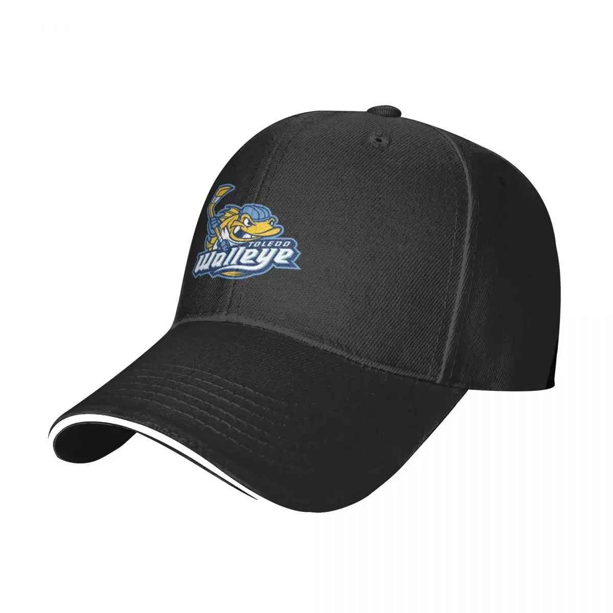 Toledo Walleye, Merch Baseball Cap Golf Hat Man black Women's Hats For The Sun Men's image 2