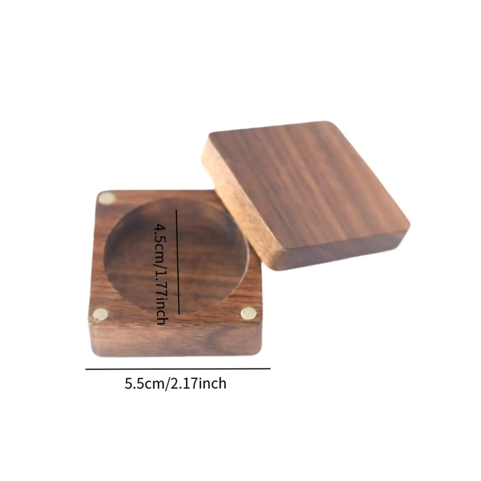 صندوق تخزين العملات المعدنية المربعة، حامل عرض تقديمي لهواة الجمع #6