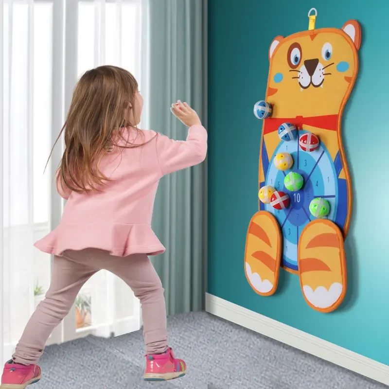 Jeu de fléchettes pour enfants, balle collante, jeu de cible, fête sportive de la maternelle, jouets à ventouse intérieure, jeu d'activités Parent-enfant en famille