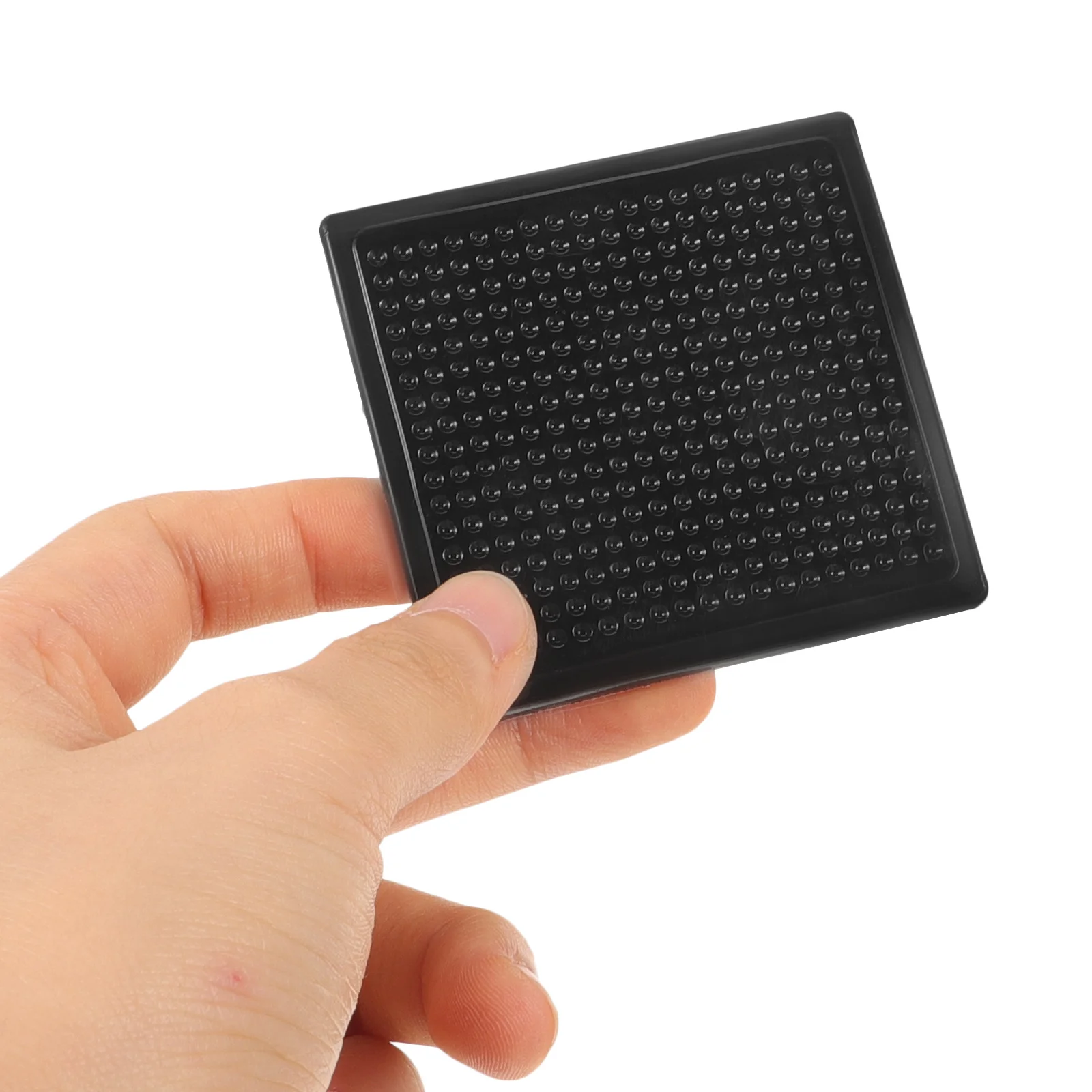 12 قطعة ملصق سجادة مضاد للانزلاق مربع قابل لإعادة الاستخدام وقابل للغسل للأرضيات الصلبة وبلاط السجاد وسادة البساط #5