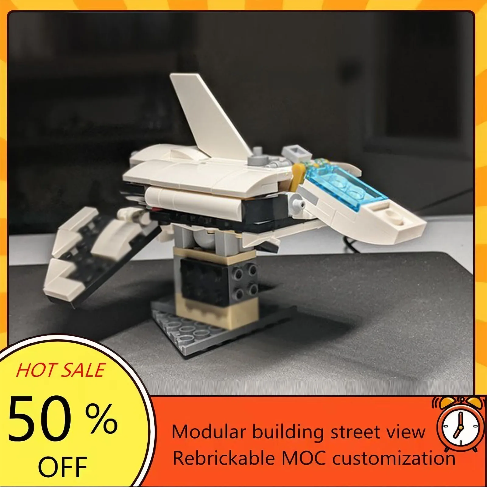 

Набор для сборки космического корабля из 132 деталей, популярная модель по мотивам фильмов о космической войне, модульный конструктор, технологичный подарок, игрушка для детей на праздники