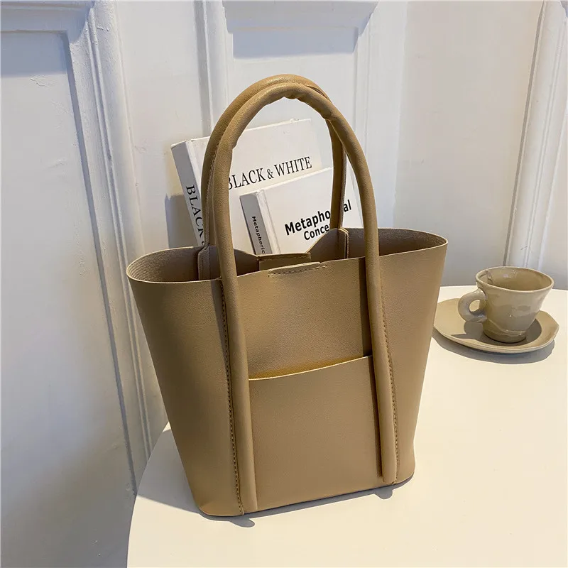 Leisure Women Crossbody Bags Fashionable Casual Texture Bucket Bag Tote Bag Designer Bags Mother Kids Bags for Girl Сумка Bolsa