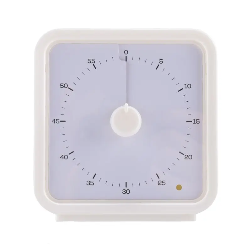 Pomodoro Timer For Kitchen, Time Management Study Classroom Timer, 60-Minute Visual Timer With Silent Operation Easy To Use -A
