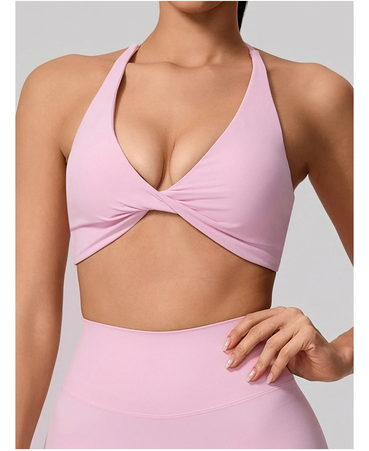 Hearuisavy Sommer Sexy Gym-Top für Damen, Lauf-BH mit Rückenkreuzung, Yoga-BH, Sport-BH, atmungsaktive Push-Up-Unterwäsche, Fitness-Workout-Top – Detail 30