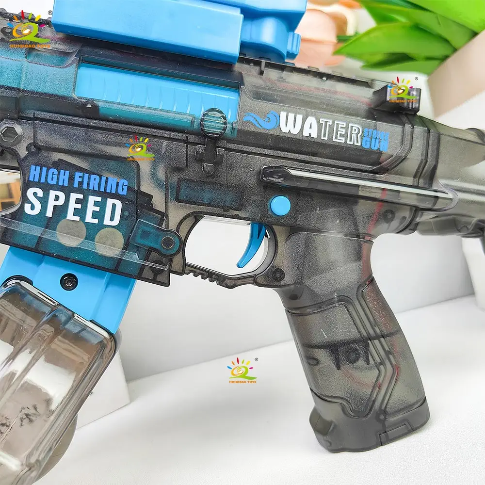 Volledig automatisch elektrisch waterpistool, geschikt voor continu spuiten over lange afstanden, ideaal voor familiebijeenkomsten en plezier.