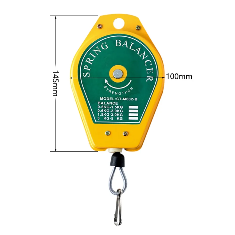 Imagem -06 - Balancer Mola Retrátil Chave de Fenda Hanging Torque Wrench Steel Wire Rope Medição Tool Holder 0.53kg