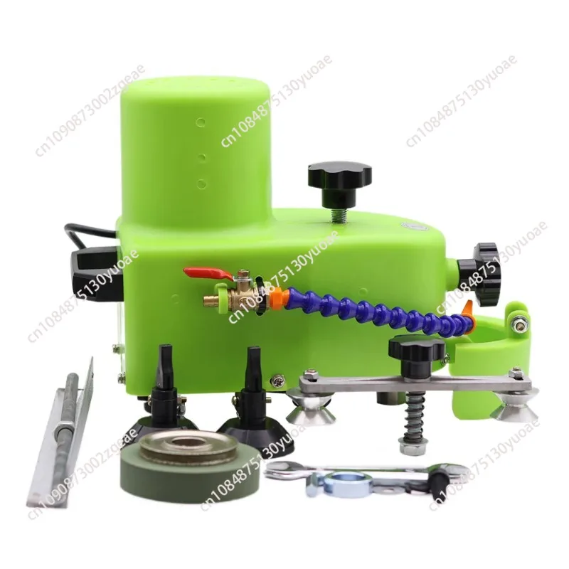 Portable Glass Edge Grinder, Stone Grinding Machine, Small Straight Edge, Round Edge, Hypotenuse Tile Edging Machine, 110V, 220V