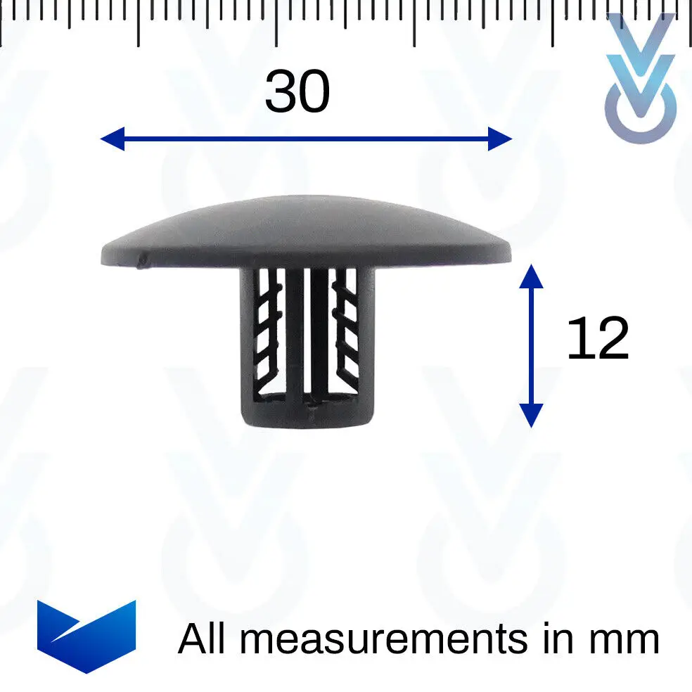 10x Front Wheel Pass Protector Staples for Some Citroen Xantia-6995X9