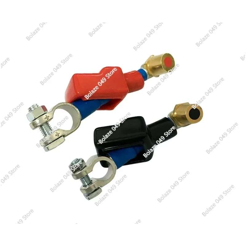 

1 шт., 35-квадратный удлинительный кабель для автомобильного аккумулятора, длина 10, 20, 30, 40, 50 см, модифицированная ворсовая головка, адаптер шнура питания для грузовика, провод