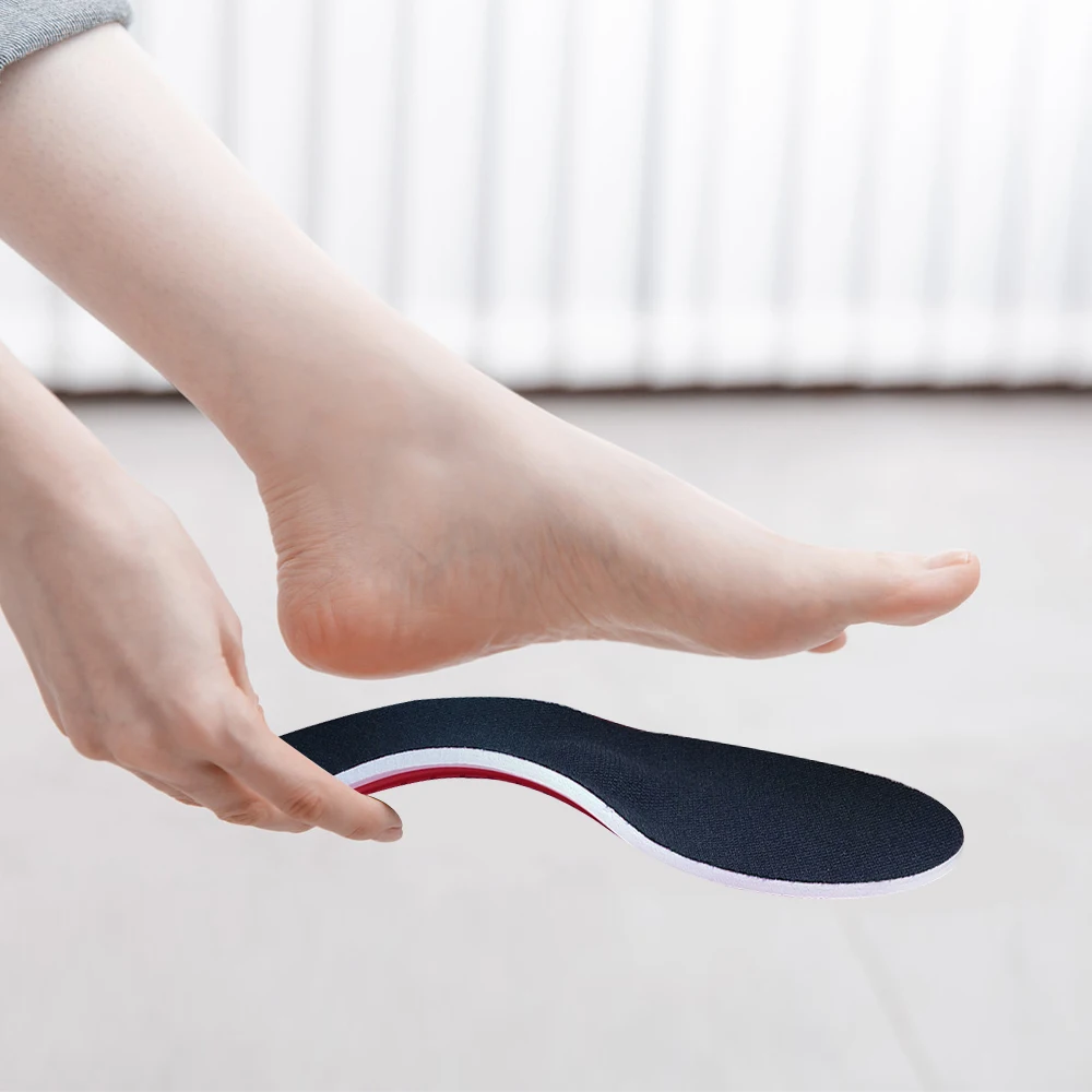 Orthotic Insole Arch Support Flatfoot Orthopedic Insoles For Feet Ease Pressure Of Air Movement Damping Cushion Padding Insole