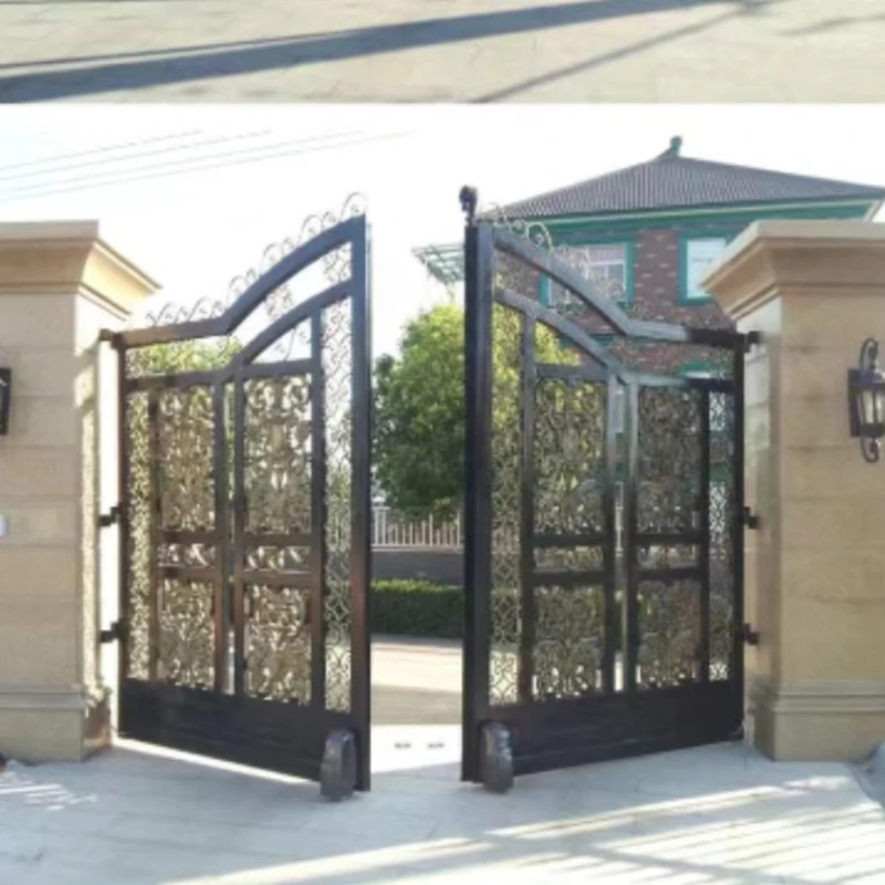 Remote Control Gate Opener Engine Motor System Electric Sliding Door Gate Operator  Automatic Swing Gate Driver Closer Actuator