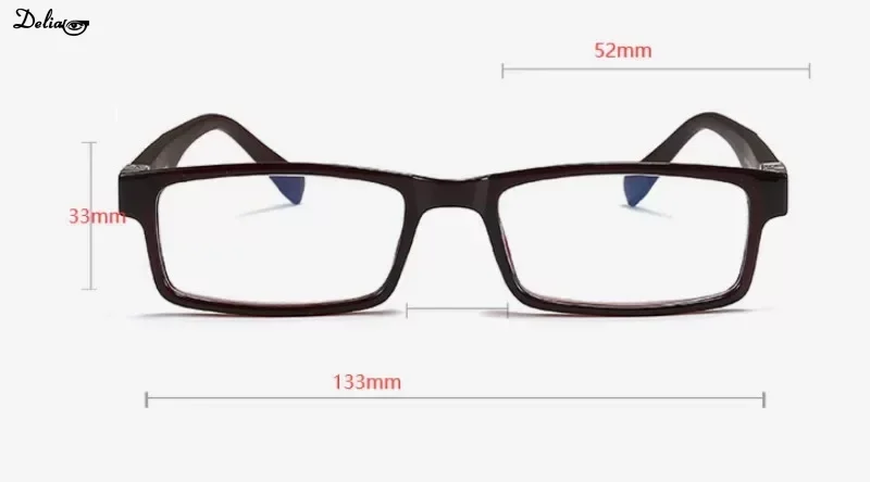 Men's and Women's Square Anti Blue Presbyopia Reading Glasses  Reading Glasses Women  Reading Glasses 0 To 400