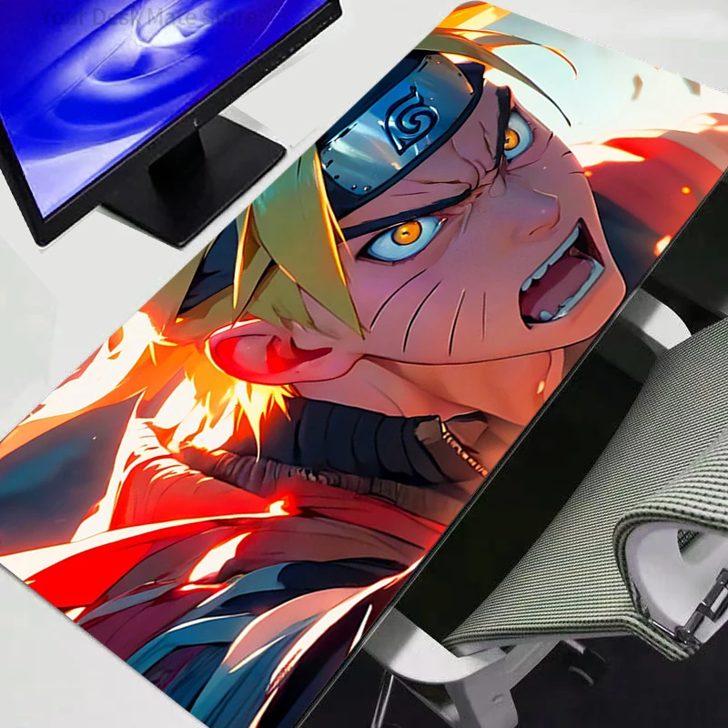 

Mouse Pad Naruto Professional E-sports Gamers Speed Pc Gaming Rubber Keyboard Notbook Desk Mat Mousepad 800X300 Durable